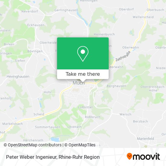 Peter Weber Ingenieur map