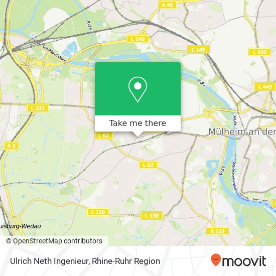 Ulrich Neth Ingenieur map