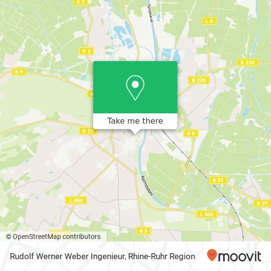 Карта Rudolf Werner Weber Ingenieur