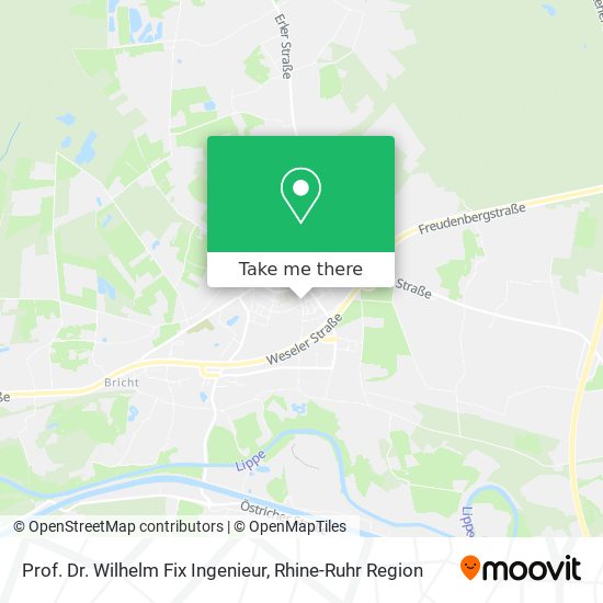 Prof. Dr. Wilhelm Fix Ingenieur map