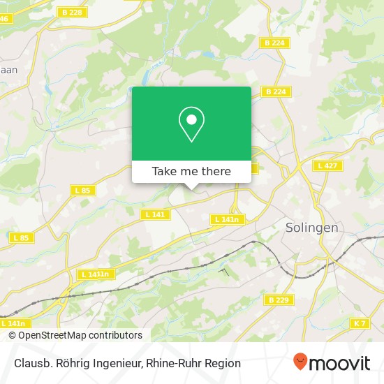 Clausb. Röhrig Ingenieur map