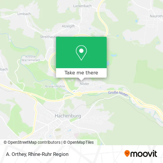 Карта A. Orthey