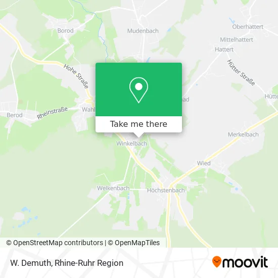 Карта W. Demuth