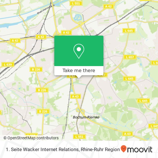 1. Seite Wacker Internet Relations map