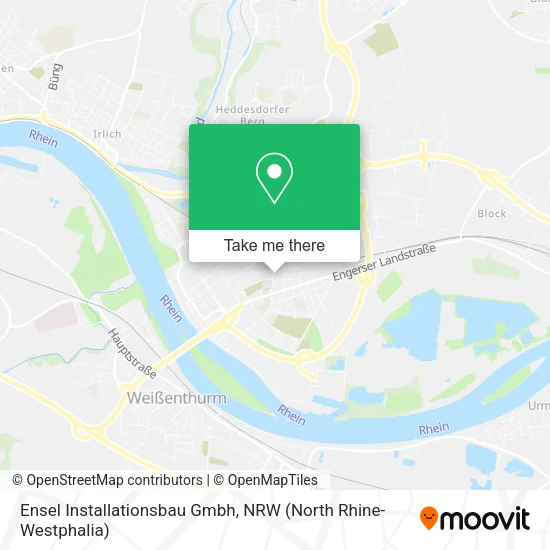 Карта Ensel Installationsbau Gmbh