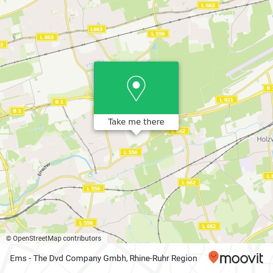 Ems - The Dvd Company Gmbh map