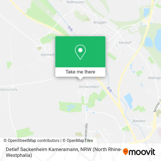 Карта Detlef Sackenheim Kameramann