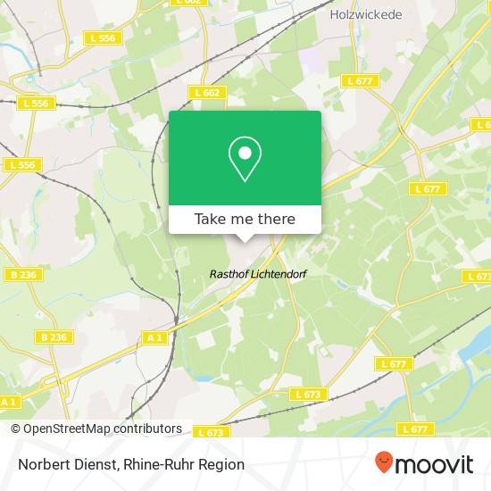 Norbert Dienst map