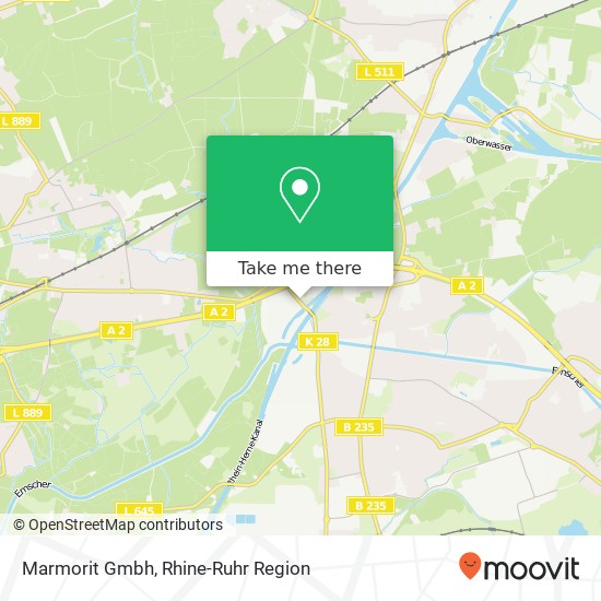 Marmorit Gmbh map