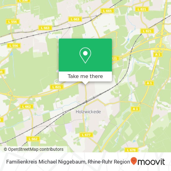 Familienkreis Michael Niggebaum map