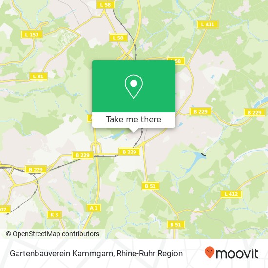 Gartenbauverein Kammgarn map
