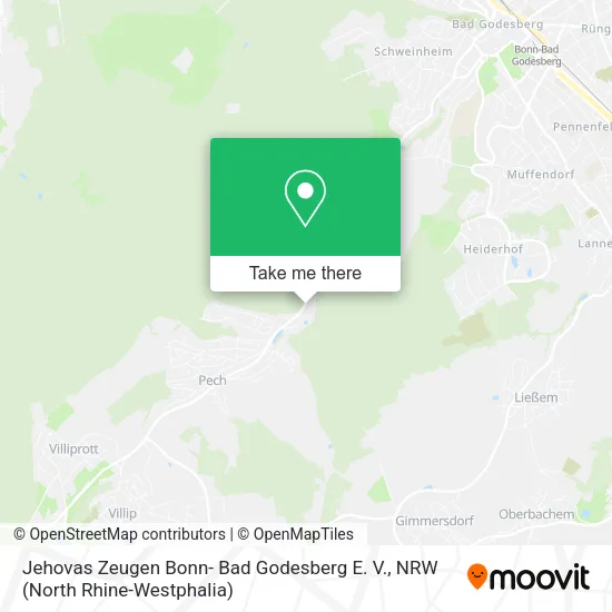 Карта Jehovas Zeugen Bonn- Bad Godesberg E. V.