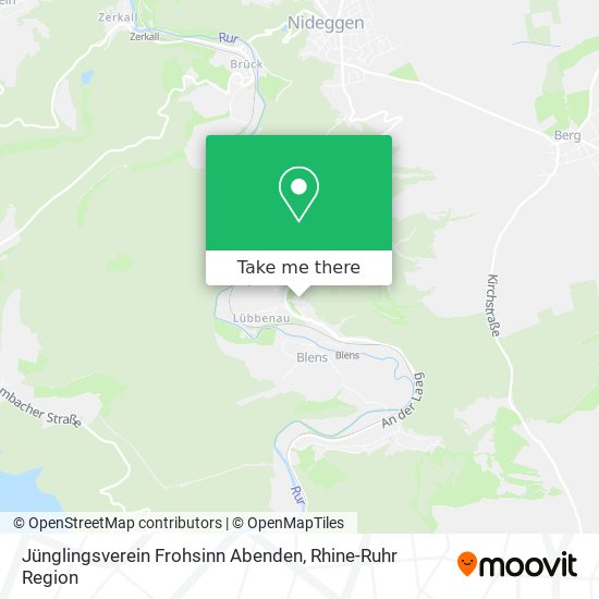 Jünglingsverein Frohsinn Abenden map