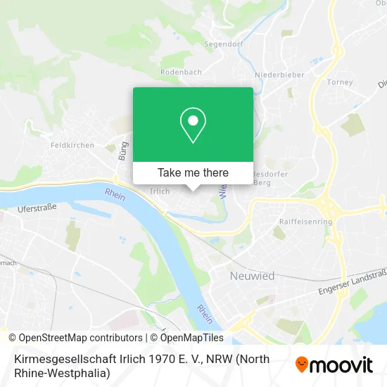 Карта Kirmesgesellschaft Irlich 1970 E. V.