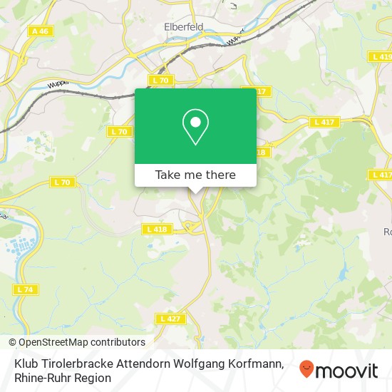 Klub Tirolerbracke Attendorn Wolfgang Korfmann map