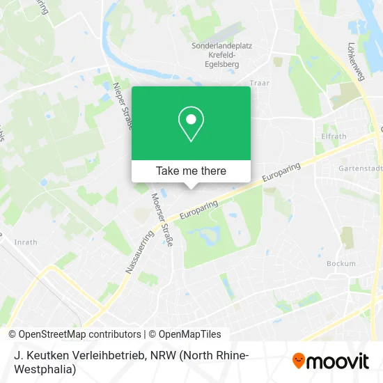 Карта J. Keutken Verleihbetrieb