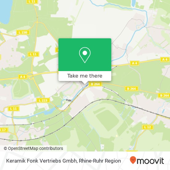 Keramik Fonk Vertriebs Gmbh map