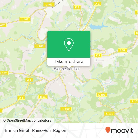 Ehrlich Gmbh map