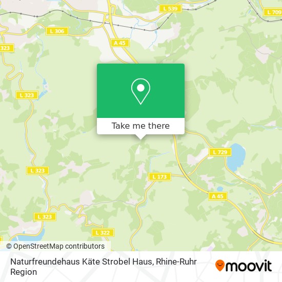 Naturfreundehaus Käte Strobel Haus map