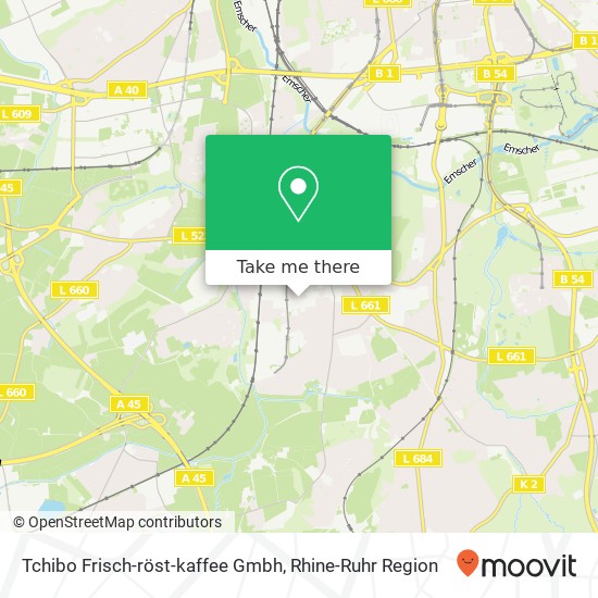 Карта Tchibo Frisch-röst-kaffee Gmbh