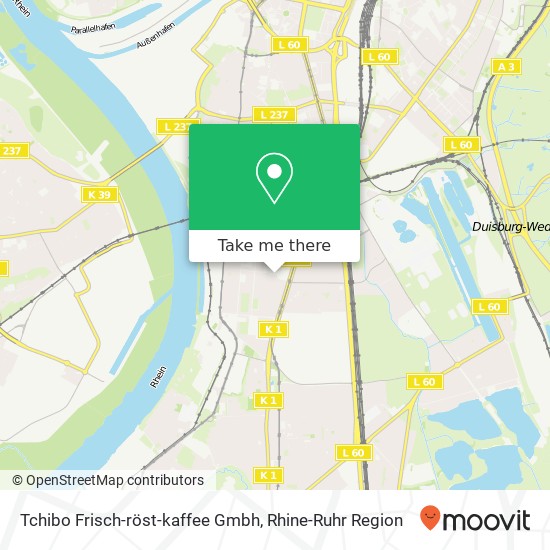 Tchibo Frisch-röst-kaffee Gmbh map