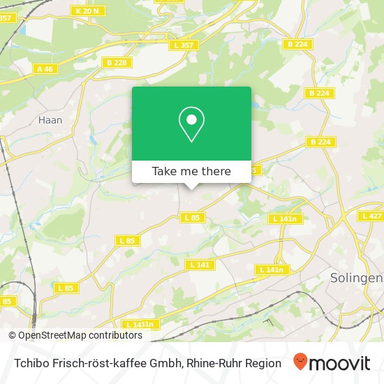 Tchibo Frisch-röst-kaffee Gmbh map