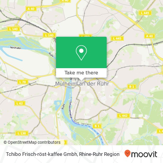 Tchibo Frisch-röst-kaffee Gmbh map