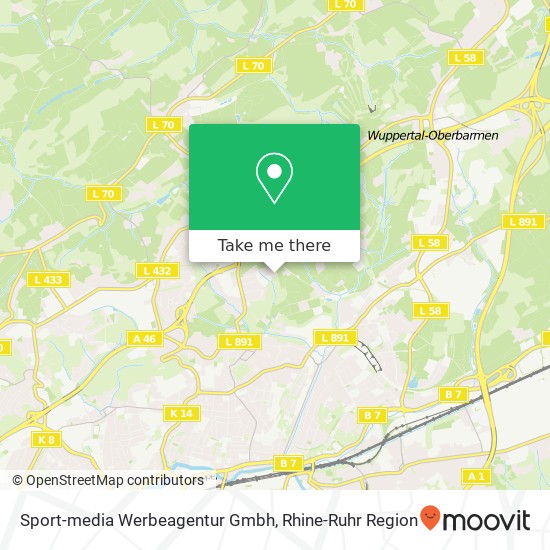 Карта Sport-media Werbeagentur Gmbh