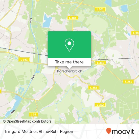 Irmgard Meißner map