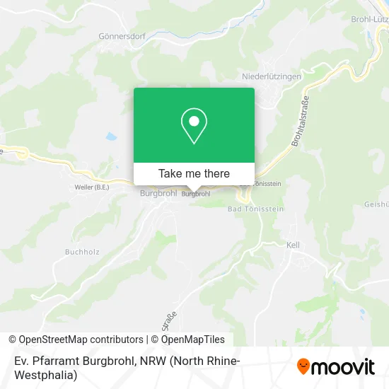 Карта Ev. Pfarramt Burgbrohl