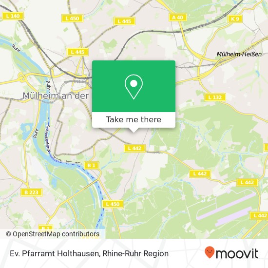 Ev. Pfarramt Holthausen map