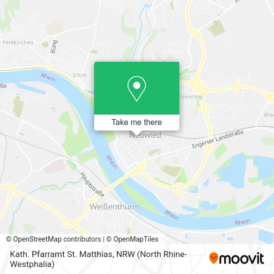 Карта Kath. Pfarramt St. Matthias