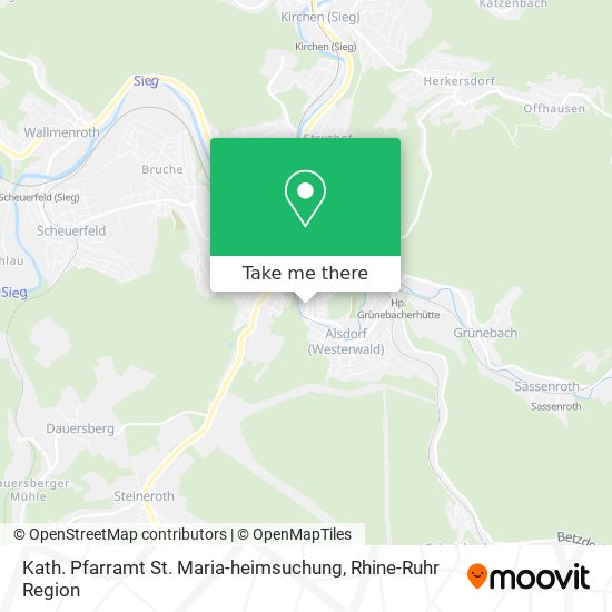 Kath. Pfarramt St. Maria-heimsuchung map