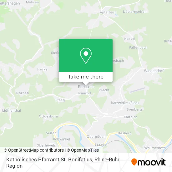 Карта Katholisches Pfarramt St. Bonifatius
