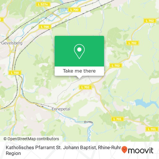 Katholisches Pfarramt St. Johann Baptist map