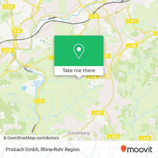 Probach Gmbh map