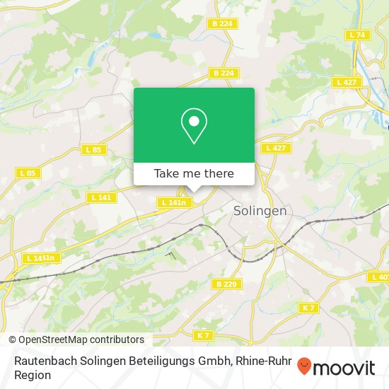 Rautenbach Solingen Beteiligungs Gmbh map