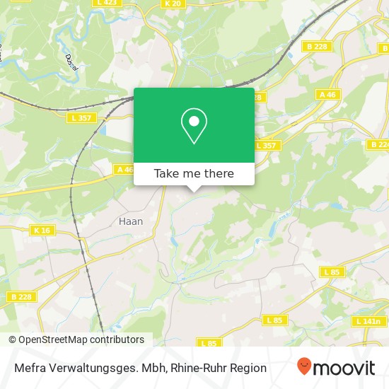 Карта Mefra Verwaltungsges. Mbh