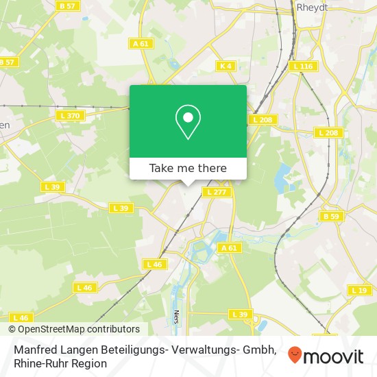 Manfred Langen Beteiligungs- Verwaltungs- Gmbh map