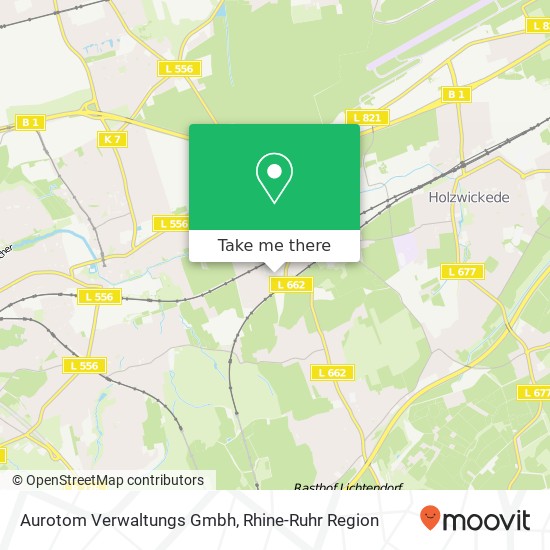 Aurotom Verwaltungs Gmbh map