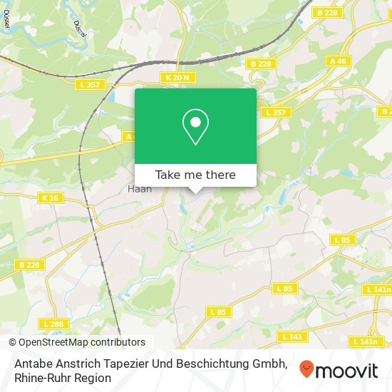 Antabe Anstrich Tapezier Und Beschichtung Gmbh map