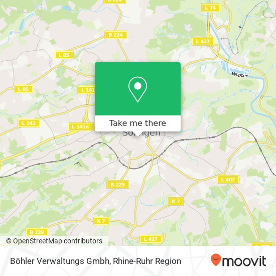 Böhler Verwaltungs Gmbh map