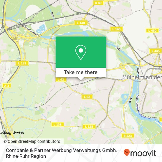 Companie & Partner Werbung Verwaltungs Gmbh map