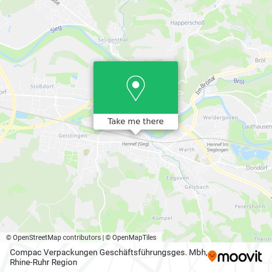 Compac Verpackungen Geschäftsführungsges. Mbh map