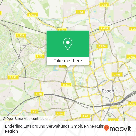 Карта Enderling Entsorgung Verwaltungs Gmbh