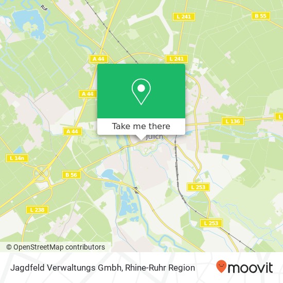 Карта Jagdfeld Verwaltungs Gmbh