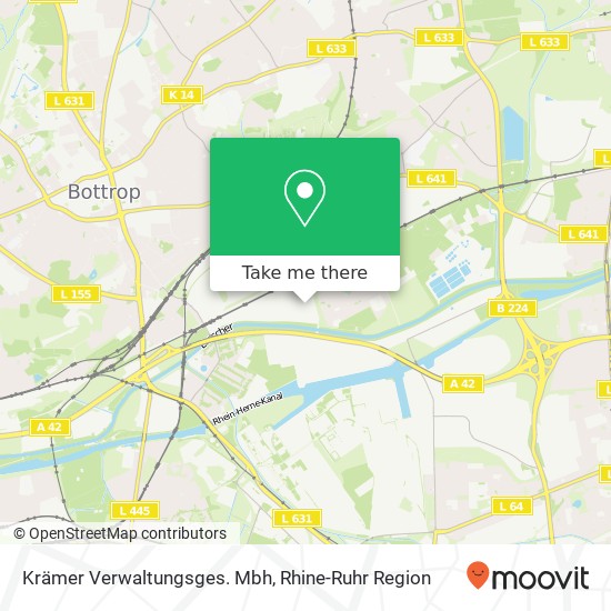 Krämer Verwaltungsges. Mbh map