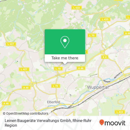 Leinen Baugeräte Verwaltungs Gmbh map