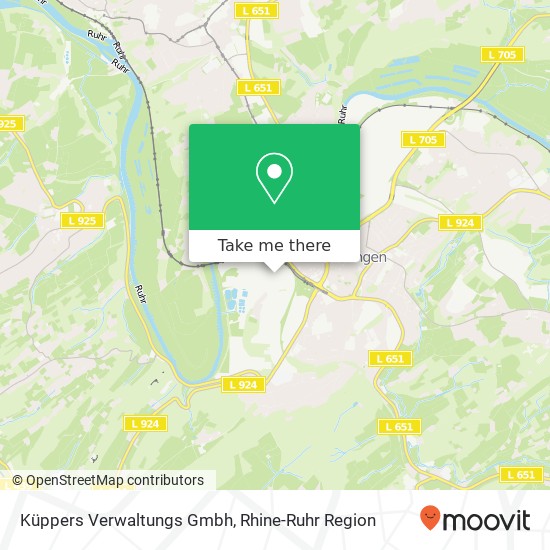 Küppers Verwaltungs Gmbh map