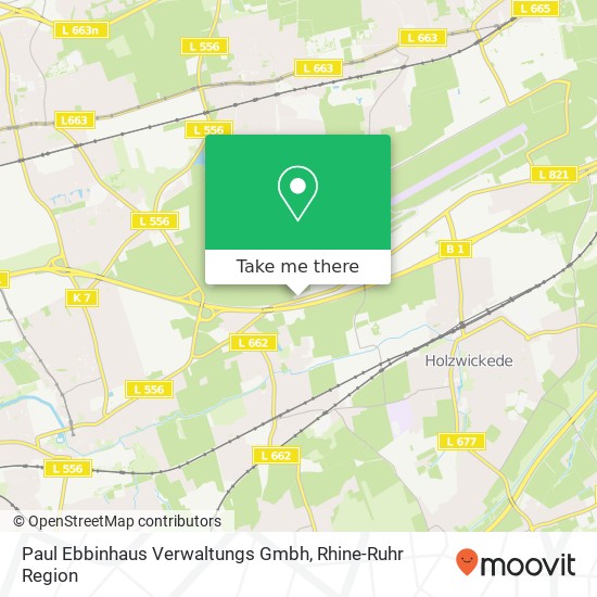 Paul Ebbinhaus Verwaltungs Gmbh map